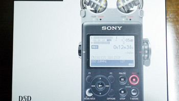 索尼 PCM-D100 数码录音笔开箱展示(遥控器|说明书|保卡)