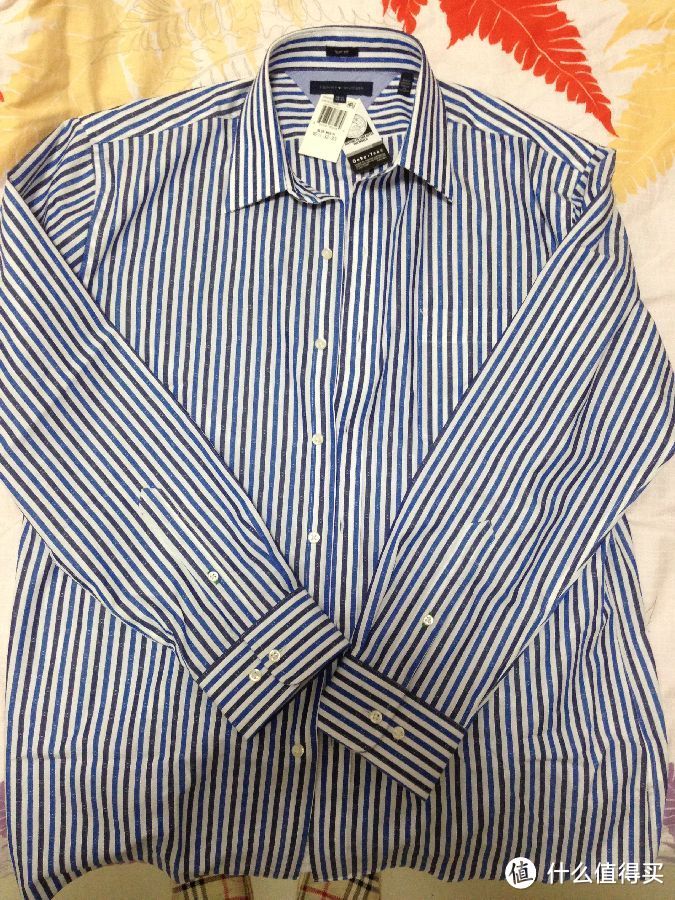 美亚直邮 Tommy Hilfiger Slim Fit Textured Stripe 长袖衬衣 & SanDisk 闪迪至尊极速CZ80 U盘