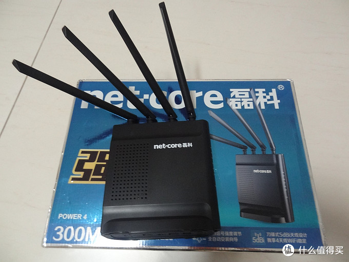 路由也玩灯：netcore 磊科 Power4 300m路由器