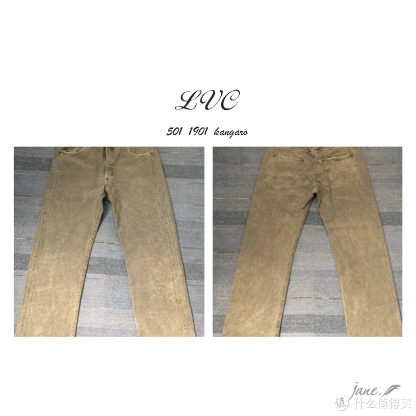 Levi's 李维斯 VINTAGE CLOTHING LVC 501 1901 KANGARO 牛仔裤