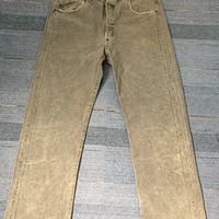 李维斯 VINTAGE CLOTHING LVC 501 1901 KANGARO 牛仔裤外观展示(纽扣|铆钉|裤边|拉链)