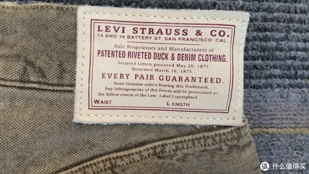 Levi's 李维斯 VINTAGE CLOTHING LVC 501 1901 KANGARO 牛仔裤