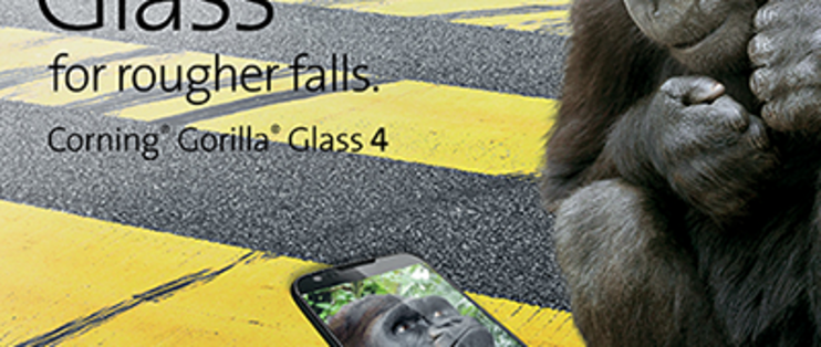提升抗摔性和耐磨性corning康宁发布大猩猩4代玻璃