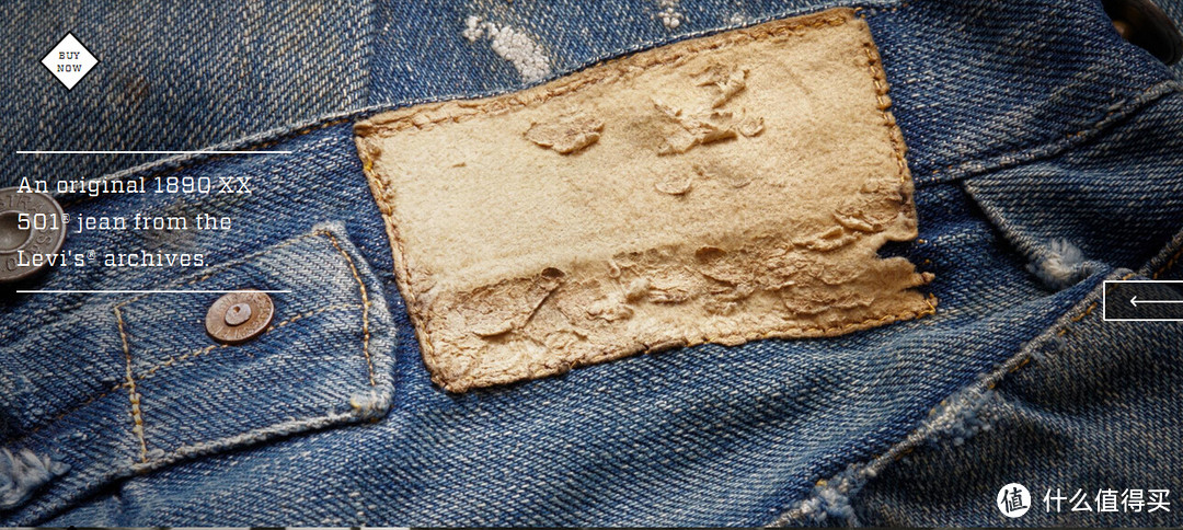 Levi's 李维斯 VINTAGE CLOTHING LVC 501 1901 KANGARO 牛仔裤