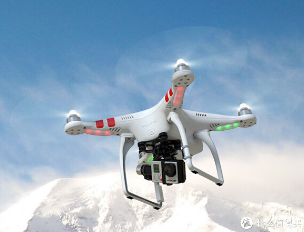 dji 大疆 精灵2 vision 和h3-3d云台两款四轴无人机入坑晒