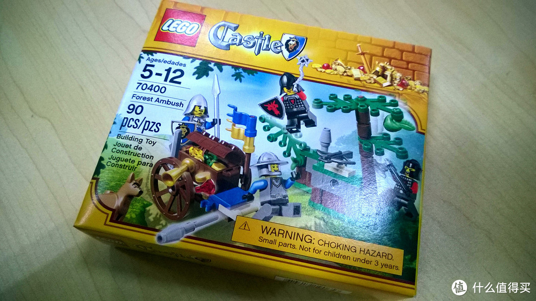 LEGO 乐高 Movie 70800 Getaway Glider 逃亡滑翔机 & Castle Forest Ambush 6024762 建筑玩具