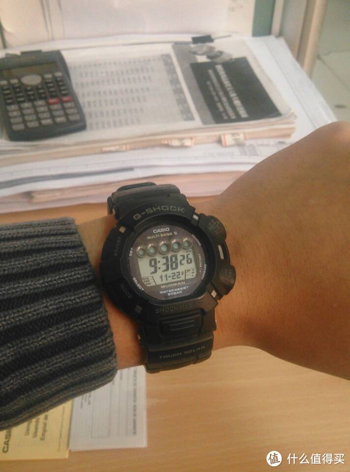 CASIO 卡西欧 GW9000A 泥人 五局电波太阳能腕表