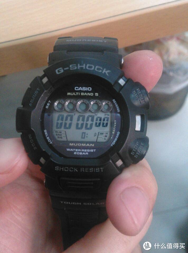 CASIO 卡西欧 GW9000A 泥人 五局电波太阳能腕表