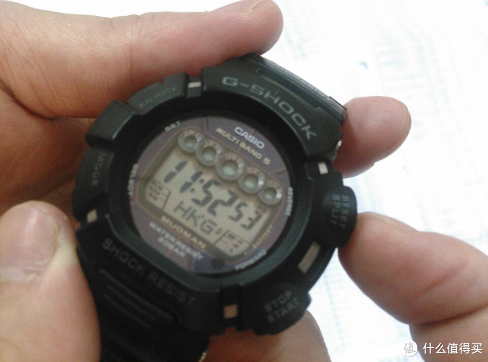 CASIO 卡西欧 GW9000A 泥人 五局电波太阳能腕表