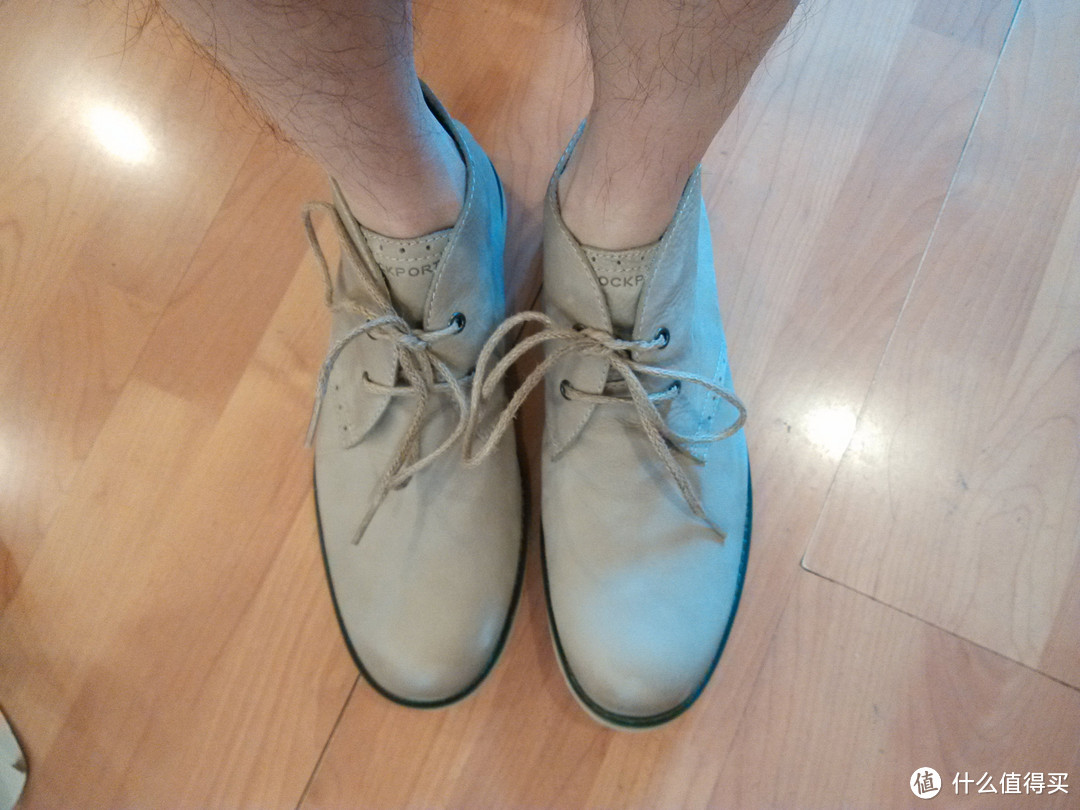 一个半月的等待：ROCKPORT 乐步 Ledge Hill Deconstructed Chukka 男靴