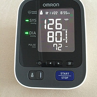 OMRON 欧姆龙 10系列 BP786 上臂式电子血压计，附APP体验