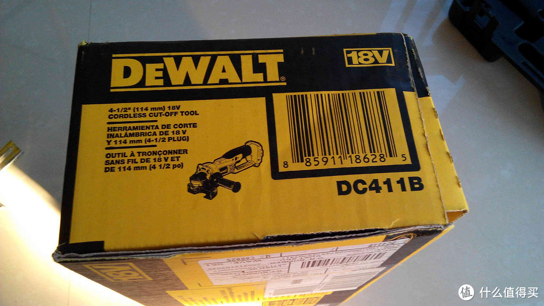 DEWALT 得伟 DC411B 无绳角磨机