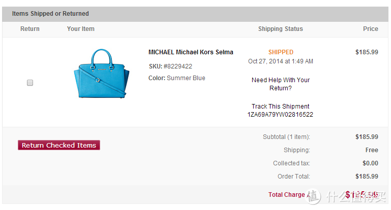 少有的价格：MICHAEL Michael Kors 大号selma 女款手提包