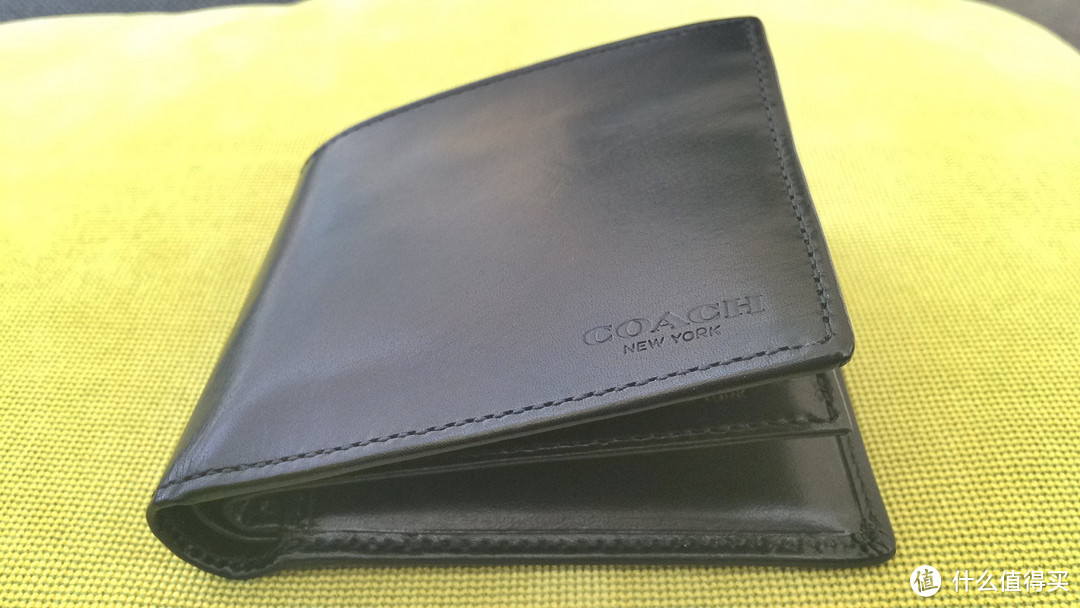 Coach 蔻驰 WATER BUFFALO COMPACT ID WALLET 男款钱包 & REVERSIBLE SIGNATURE BELT 男款皮带