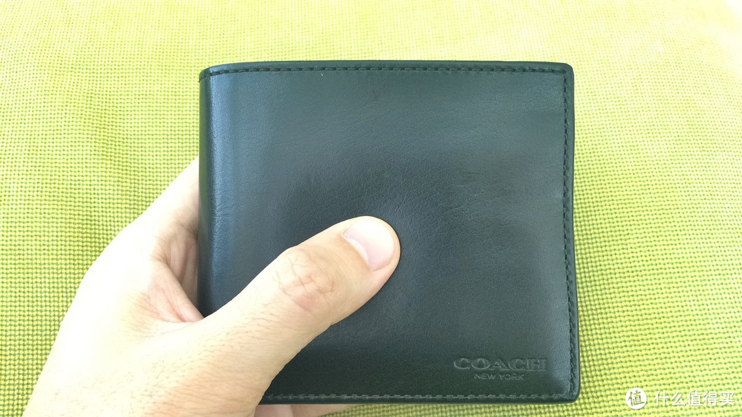 Coach 蔻驰 WATER BUFFALO COMPACT ID WALLET 男款钱包 & REVERSIBLE SIGNATURE BELT 男款皮带