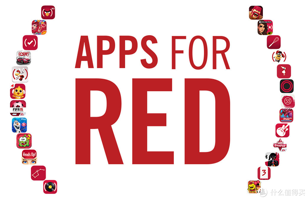 买“红色”App为抗击艾滋尽力：Apple 苹果 开启 Apps for（RED）计划