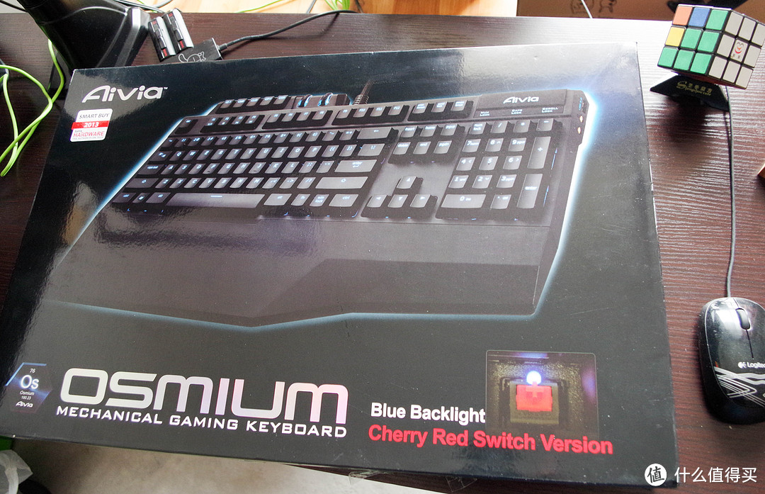 GIGABYTE 技嘉 Aivia Osmium  红轴 机械键盘