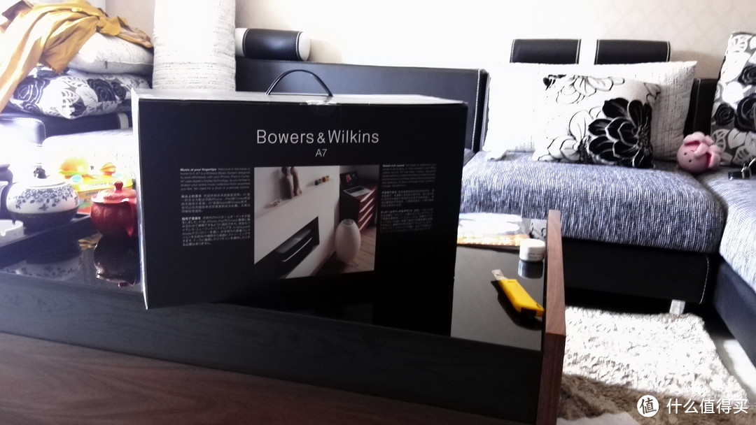 Bowers & Wilkins B&W 宝华韦健 A7 无线音箱及垫音石