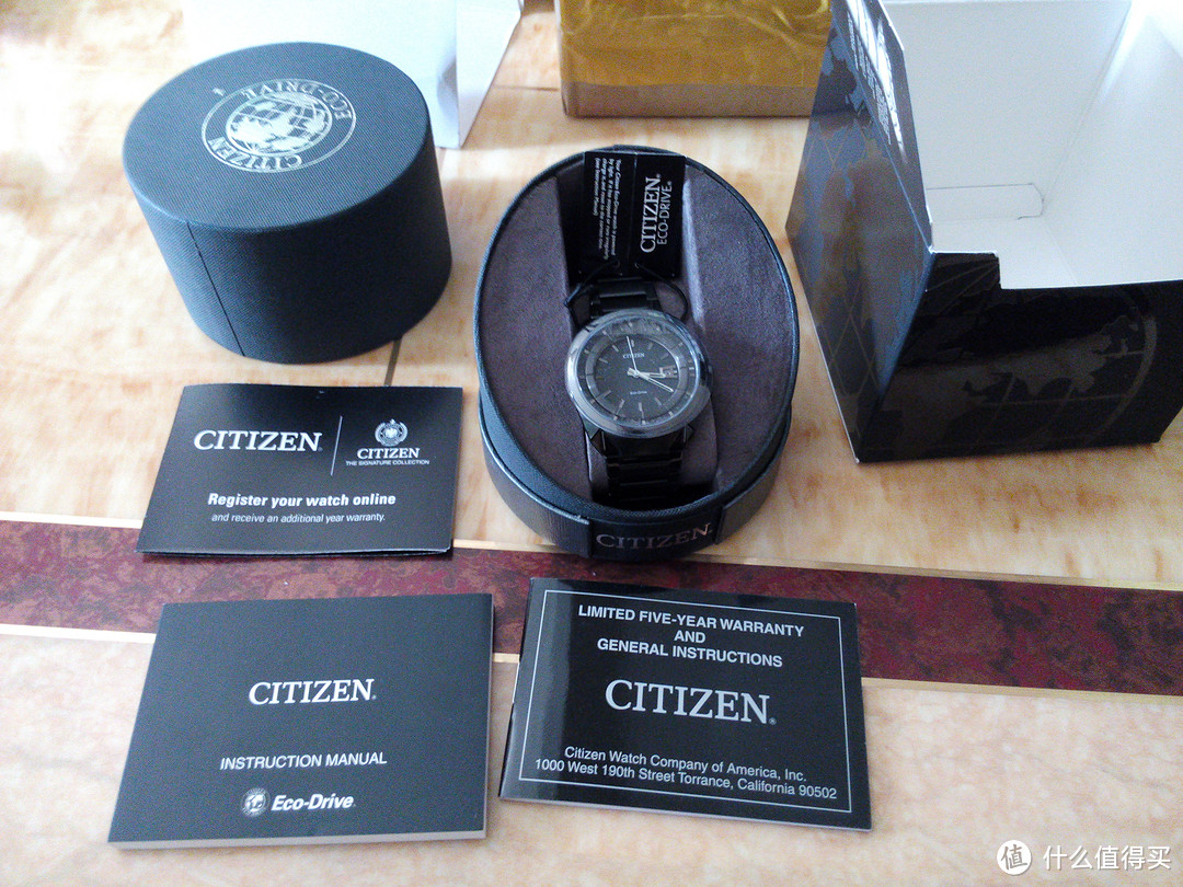 Citizen 西铁城 AW1018-55E Eco-Drive 男士光动能腕表