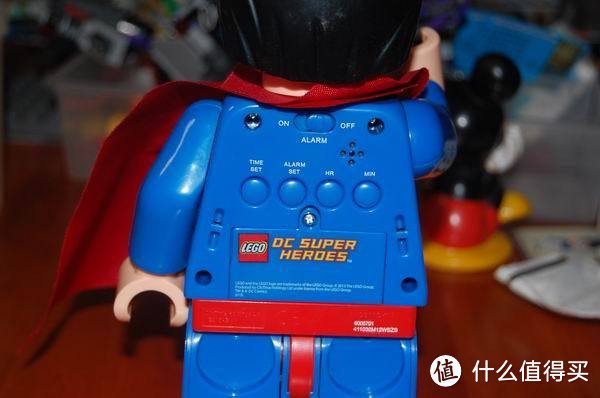 吵到想抓狂！LEGO 乐高 Super Heroes Superman 超人闹钟 9005701