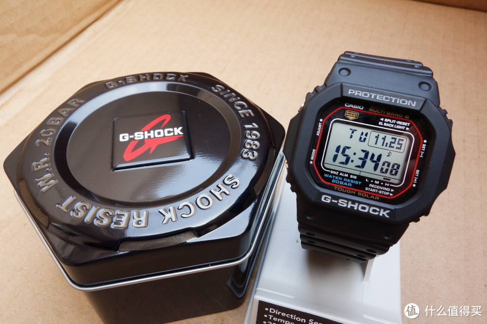 CASIO 卡西欧 5610 G-Shock GWM5610-1 太阳能电波表