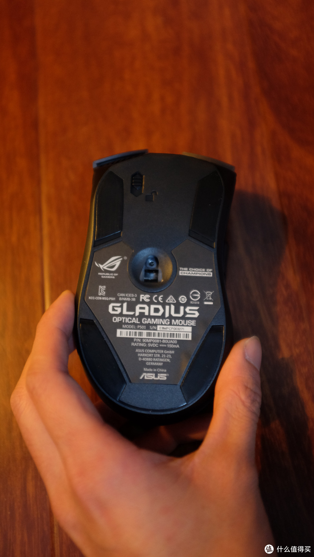 【国产好鼠标】ASUS 华硕 ROG Gladius 电竞鼠标  外观欣赏功能简评