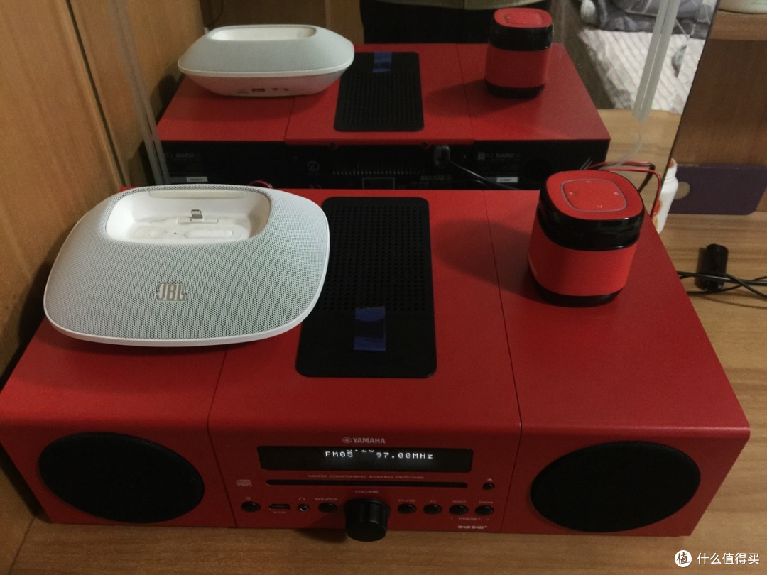 TheHUT直邮 YAMAHA 雅马哈 MCR042 桌面音箱