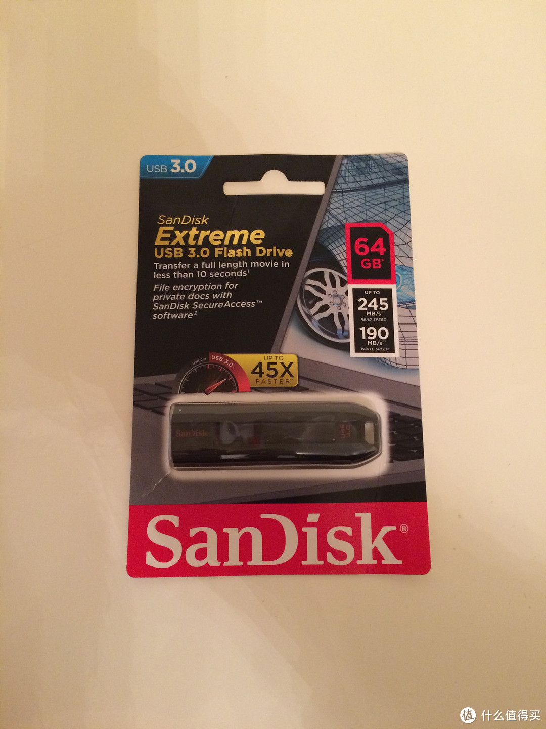 美亚直邮 Sandisk 闪迪 至尊极速 Extreme CZ80 64GB 优盘 及简单拆解