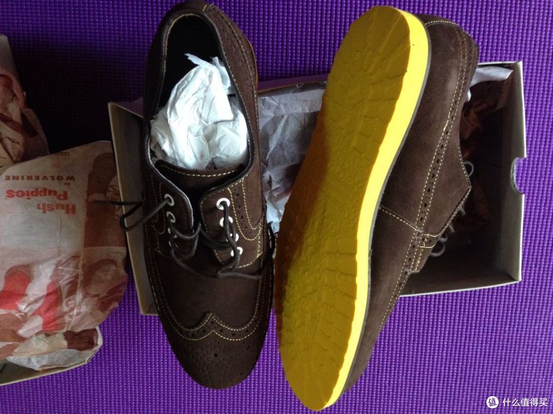 UK、US傻傻分不清楚:Hush Puppies 暇步士 Full Wing Oxford 雕花男鞋