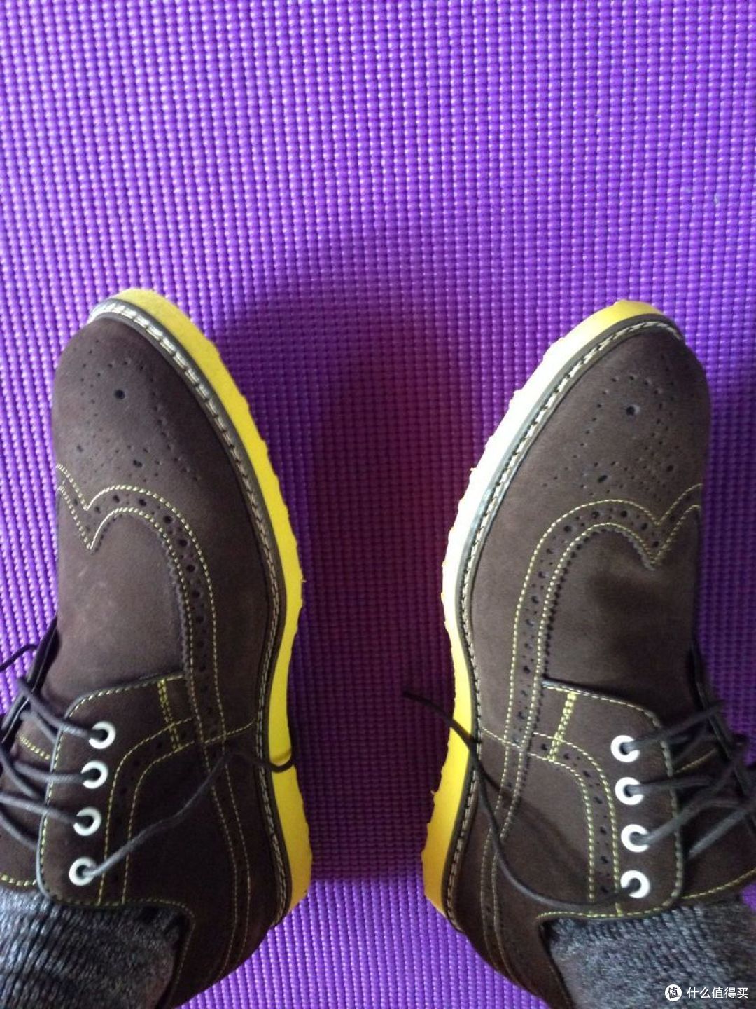 UK、US傻傻分不清楚:Hush Puppies 暇步士 Full Wing Oxford 雕花男鞋
