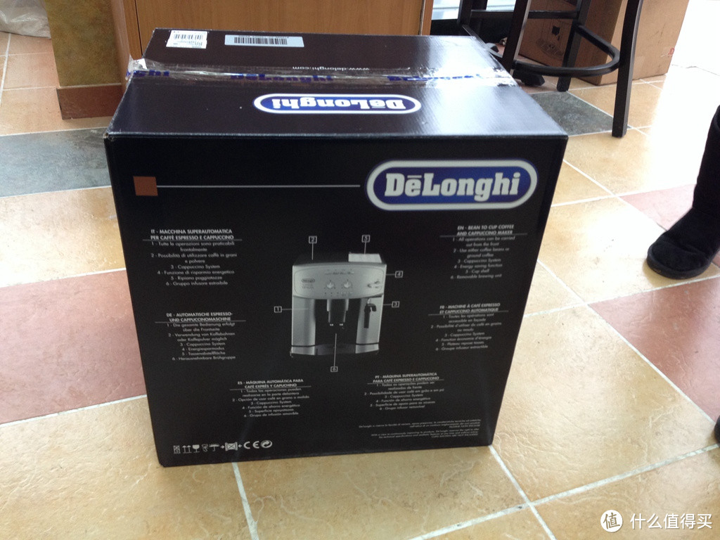 我的咖啡 我的店 Delonghi 德龙 ESAM2200 EX:1 全自动咖啡机