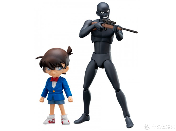 凶手就是你:max factory 推出"figfix 柯南 figma 小黑人"系列手办