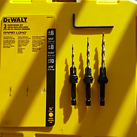 DEWALT 得伟 DW2535 3 Piece Countersink Assortment埋头钻头套装