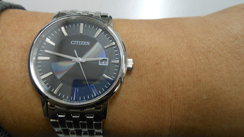 日淘屌丝日本表：CITIZEN 西铁城 Collection BM6770-51G 男款光动能腕表