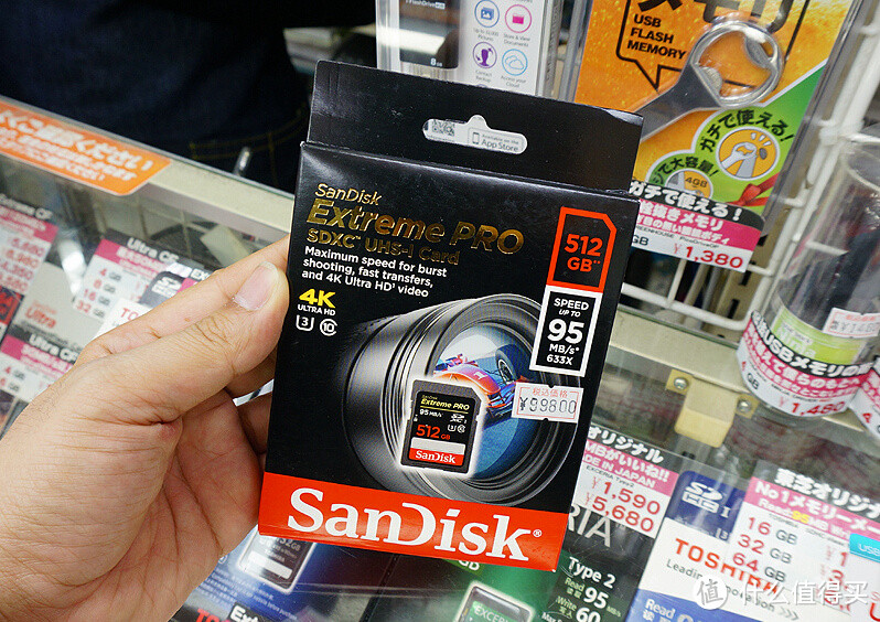 高速 + 超大容量：Sandisk 闪迪 Extreme Pro 512GB SD卡 上市开售