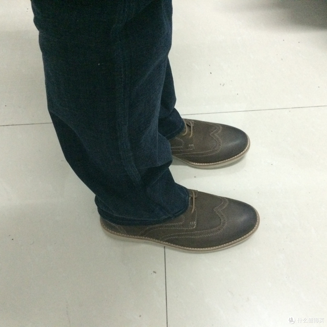 美亚直邮Clarks 其乐 Men's Raspin Brogue Oxford 牛津鞋