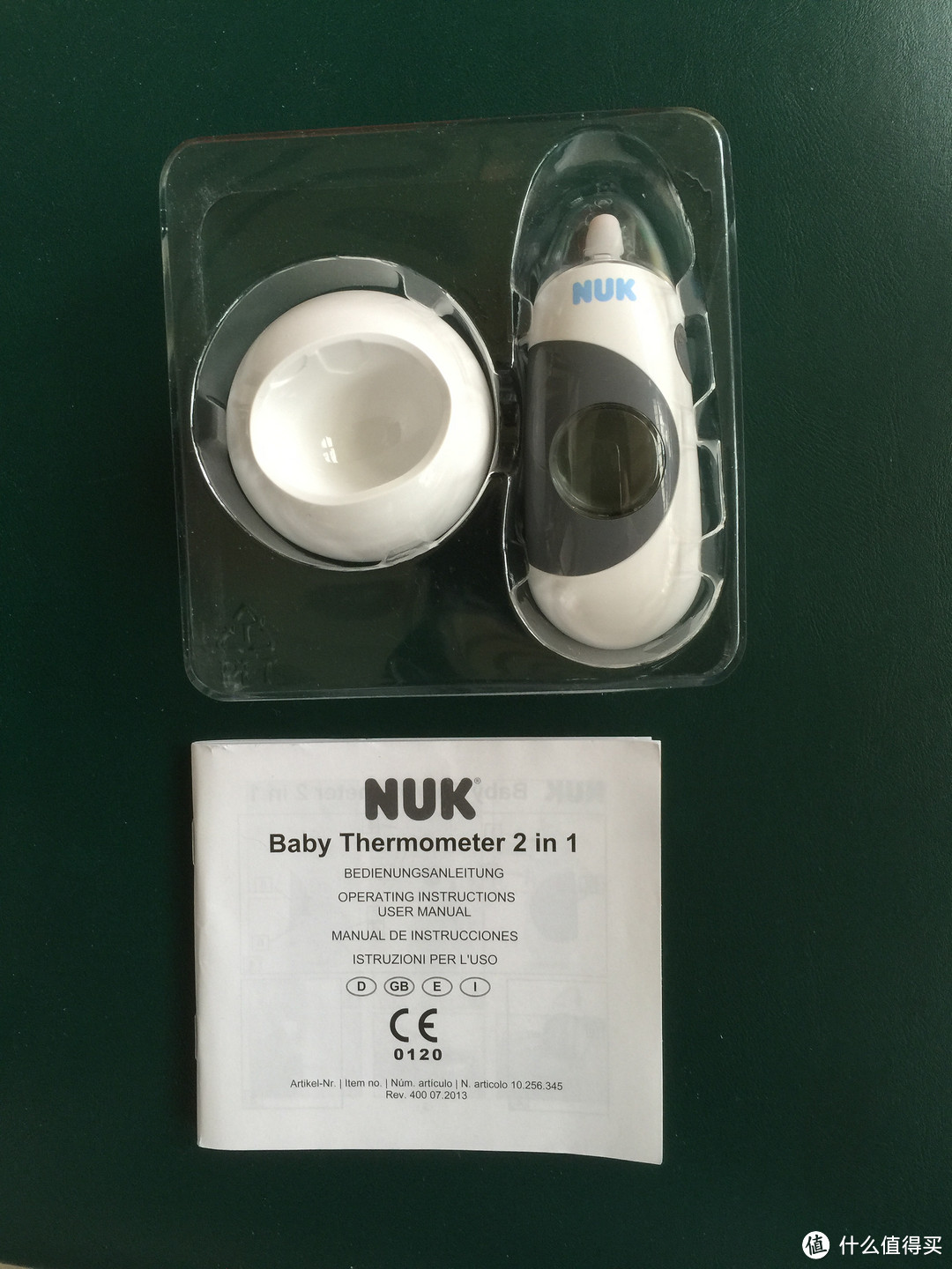 有点意思但不甚完美的凑单品：nuk 2合1多用婴儿红外温度计