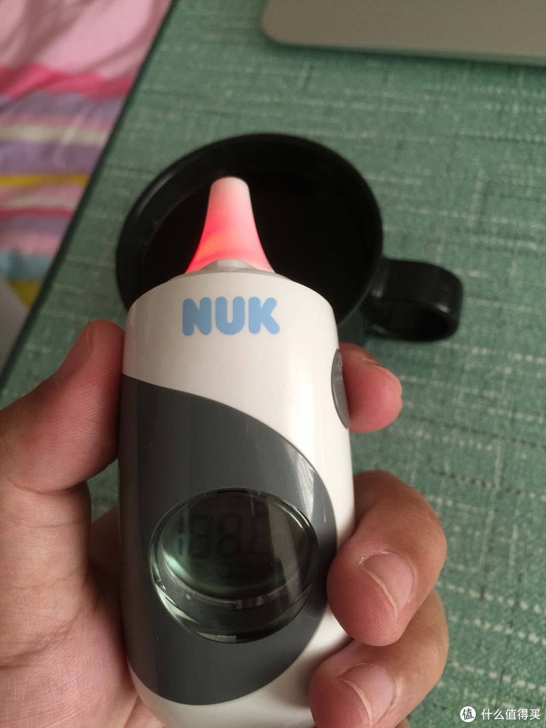 有点意思但不甚完美的凑单品：nuk 2合1多用婴儿红外温度计