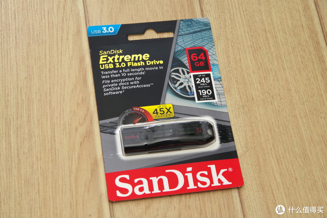 第一次美亚直邮：SanDisk 闪迪 Extreme CZ80 64GU盘