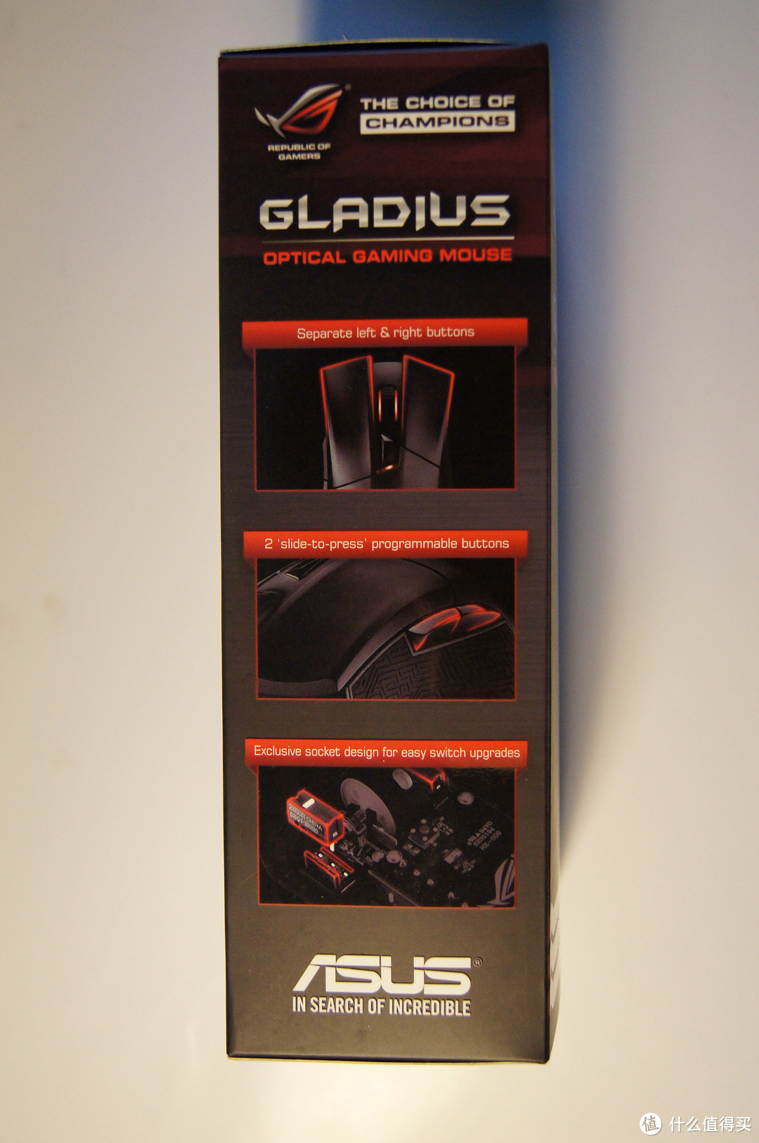 微动,故我在——ASUS 华硕 ROG Gladius 电竞鼠标 深度评测报告