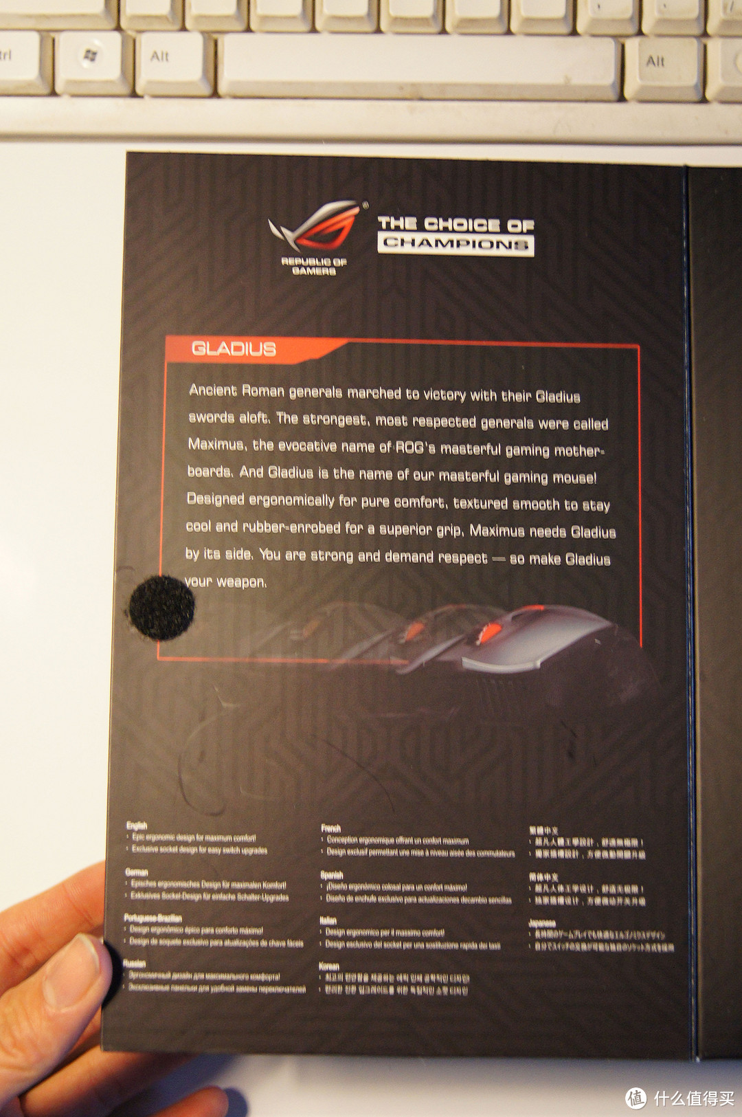 微动，故我在——ASUS 华硕 ROG Gladius 电竞鼠标 深度评测报告