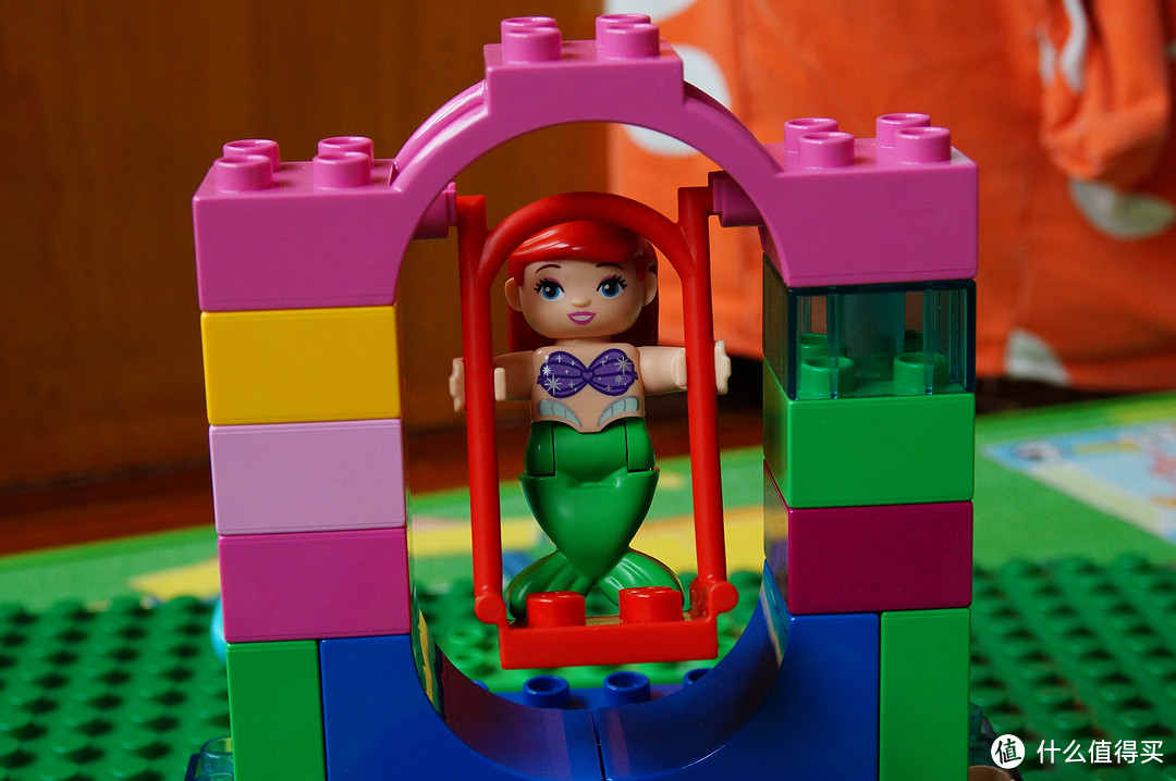 LEGO 乐高 得宝主题系列 美人鱼爱丽儿的海底城堡 10515 & 创意拼砌基础包10681