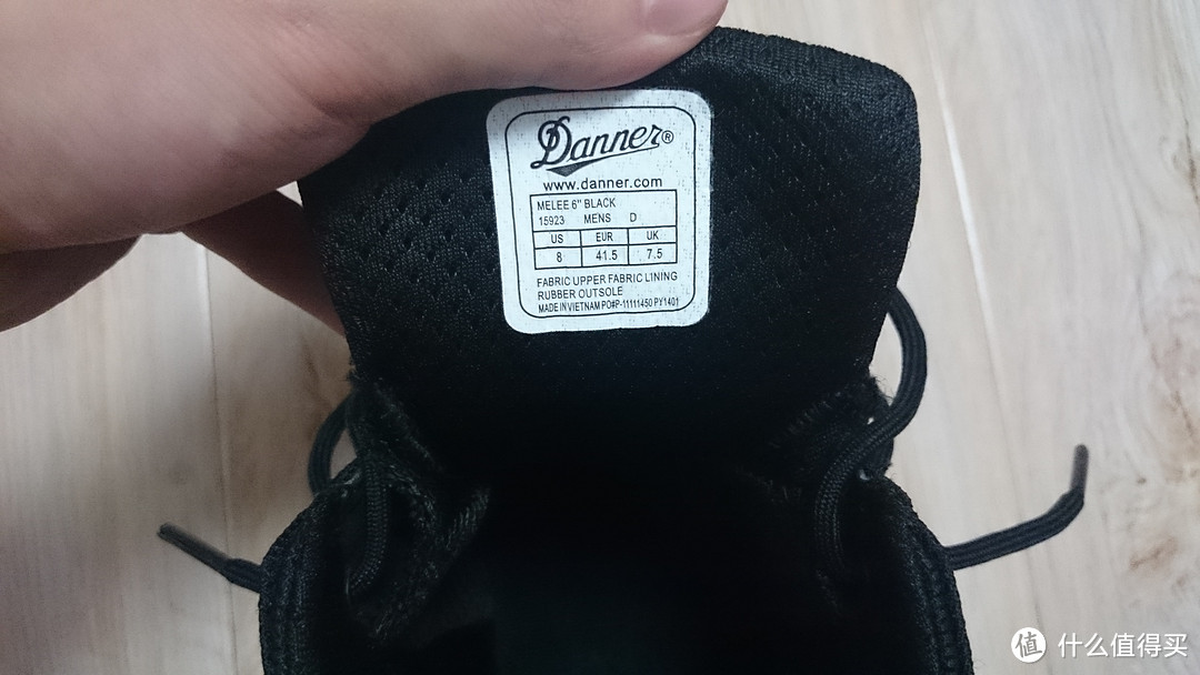 Danner 丹纳 Melee 6-Inch Black Work 男款工装靴