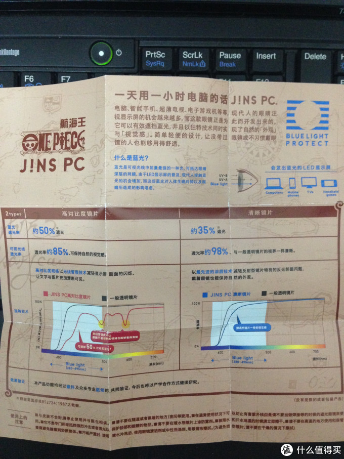 双11战利品：jins 晴姿 近视镜架 海贼王 路飞纪念款 OP13A014