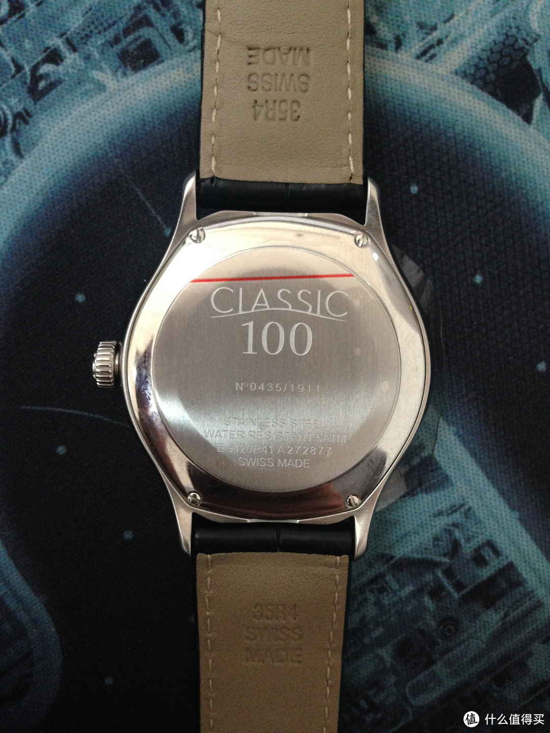 纪念第一块纠结的机械表：EBEL 玉宝 CLASSIC 100限量 男士机械表 9120R41-6430136 