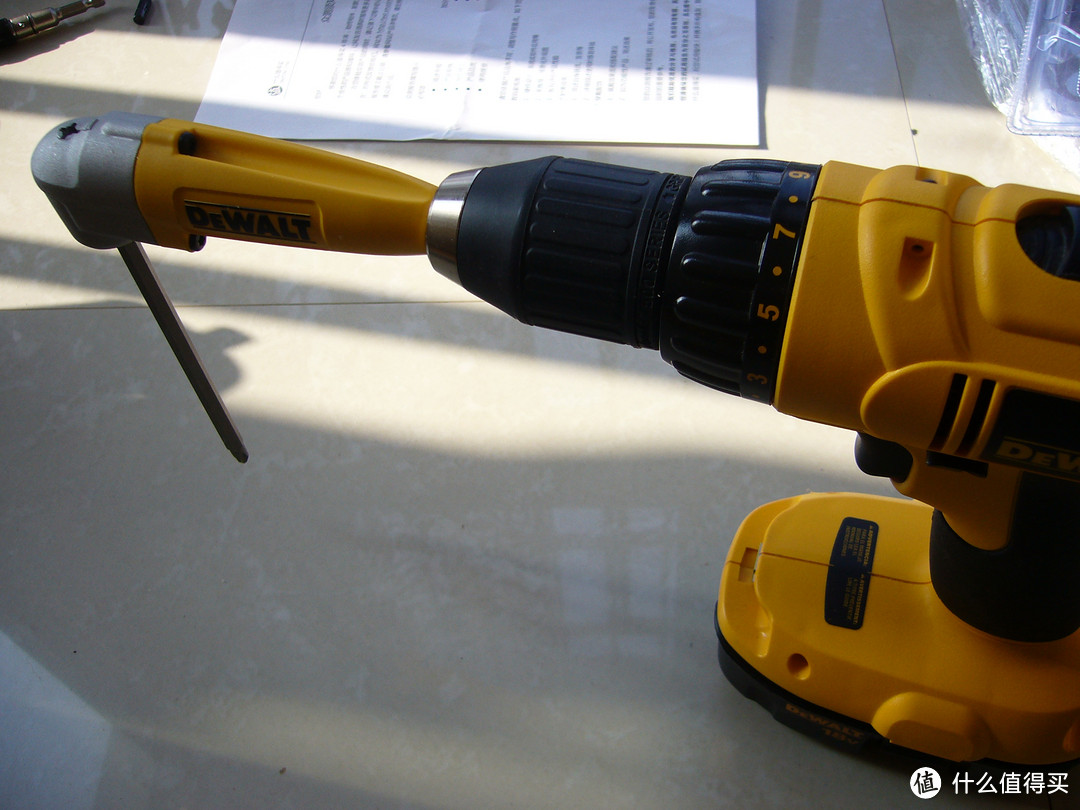 DEWALT DW2062加长批头和DEWALT DW1602加长钻头及其使用演示