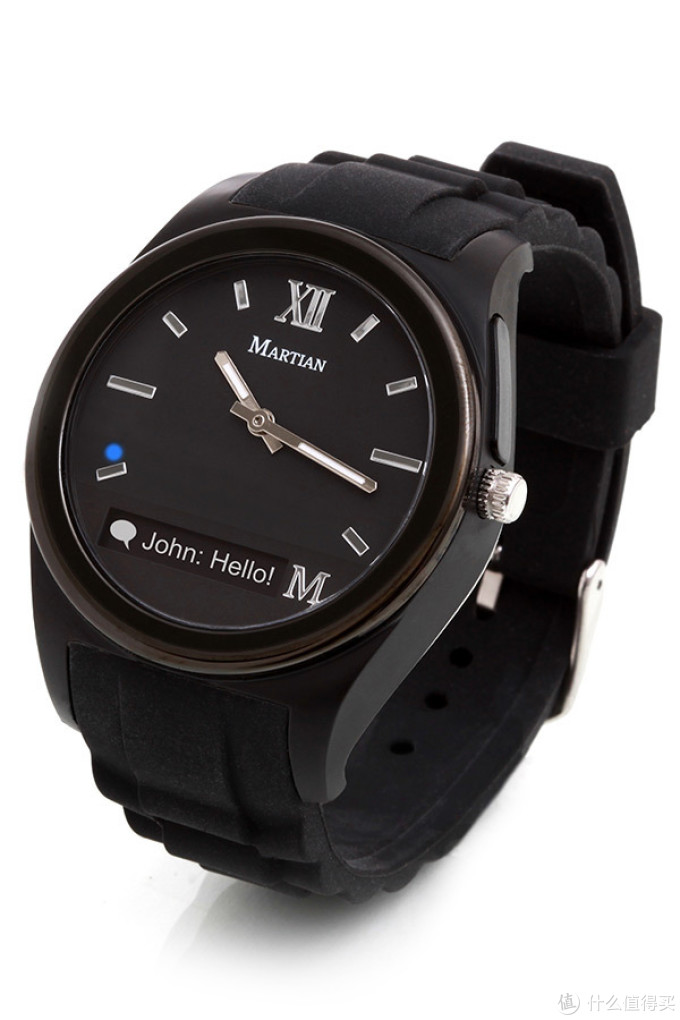 最像手表的智能手表:Martian Watches Notifier 蓝牙智能手表