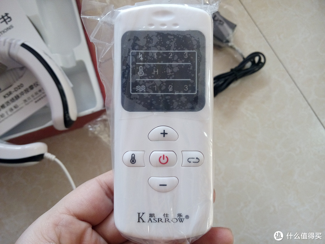 葫芦娃的法宝：Kasrrow 凯仕乐 KSR-D20 颈椎活络脉冲按摩仪