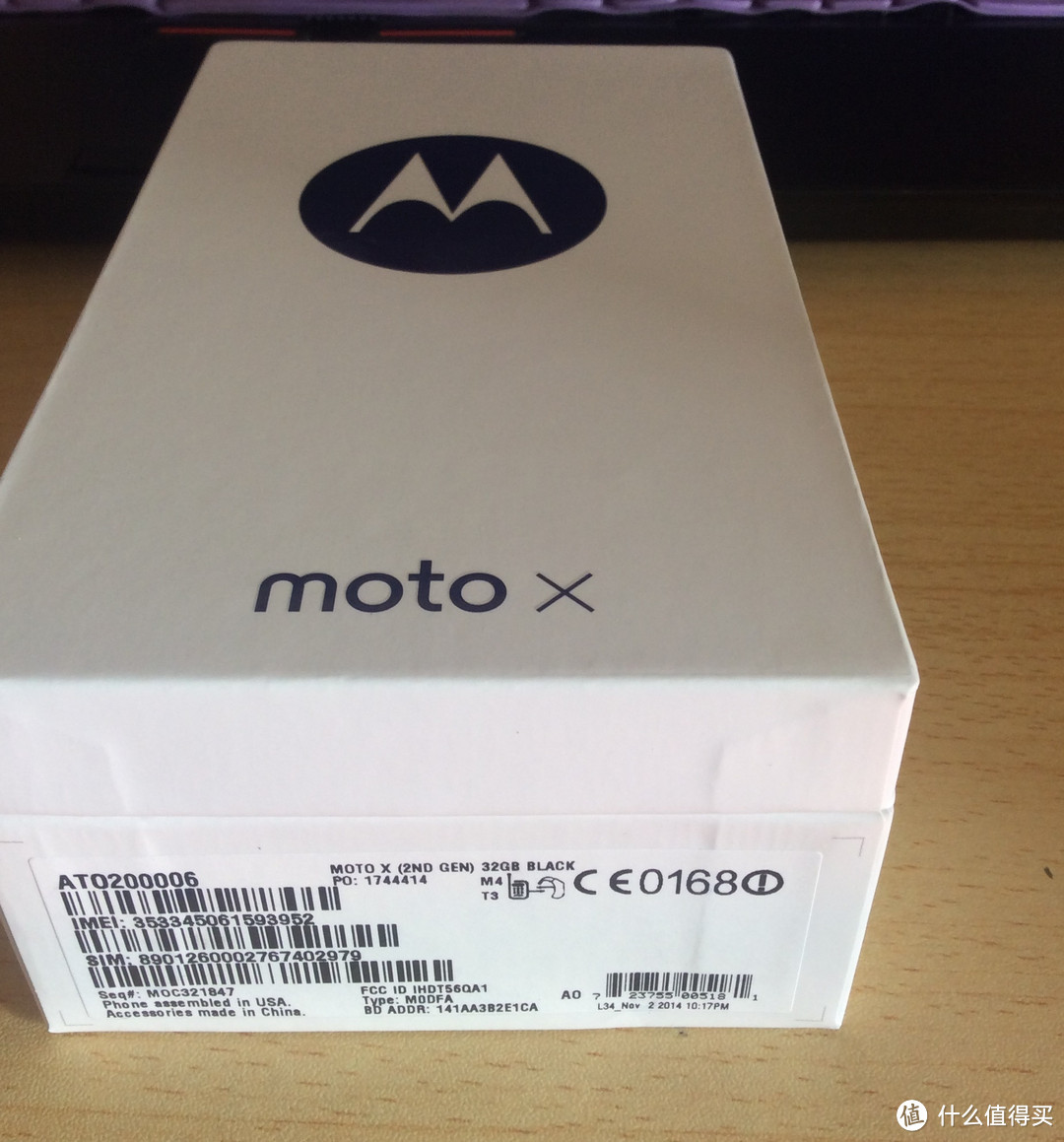 MOTOROLA 摩托罗拉 官网定制 Moto X (2nd Gen) 智能手机