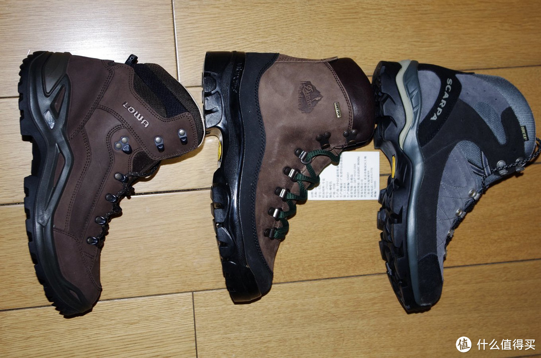 Hiking 三杰 Scarpa Kailash， Lowa Renegade， Danner Talus